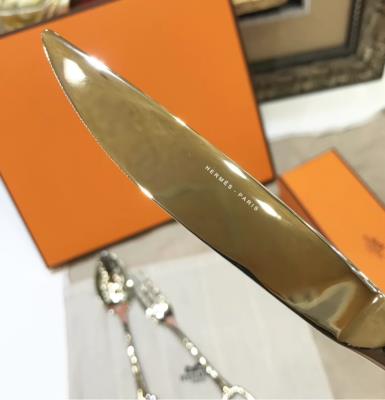 wholesale quality hermes cutlery set of 3 pcs